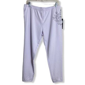 🔥NWT Wild-fox Blooms Rory Jogger Pants in Orchid Hush